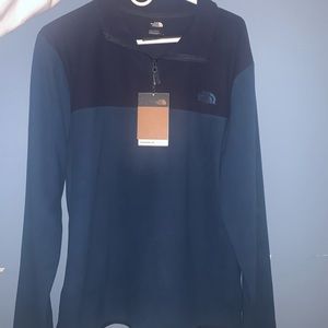 Men’s quarter zip north face sweatshirt